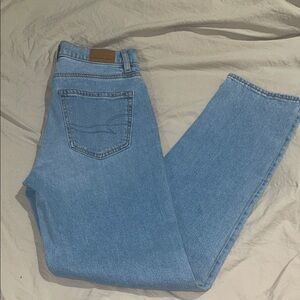 American Eagle Outfitters Super High-Rise Straight Jeans